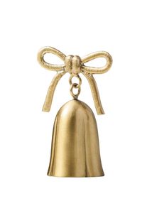 Meilleure Vente : Élégant Ornement Suspendu en Forme de Cloche Dorée, Fait Main, Décoration Murale Festive de Noël pour la Maison - Product Image 1