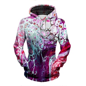 เสื้อสเวตเตอร์แบบสวมหัวมีฮู้ดระเหิดสำหรับผู้ชายเสื้อฮู้ดแบบกำหนดเอง100% ผ้าฝ้ายออร์แกนิก - Product Image 3