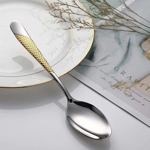 Ensemble de service de salade de nickel argenté de forme ronde de combinaison de long manche rond de concepteur royal chinois pour la décoration de table - Product Image 4