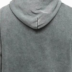 Sudadera con Capucha para Hombre, Estilo Lavado Ácido, Diseño Informal, Calidad y Comodidad, Estilo Urbano Atemporal, Talla Grande - Product Image 6