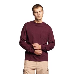 Camisetas de Cuello Redondo para Hombre, Ecológicas, de Secado Rápido, Transpirables, de Corte Regular, con Logotipo Personalizado en la Parte Delantera, Impresión Digital, Jersey de Poliéster/Algodón - Product Image 1