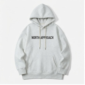 Sweat à capuche oversize North Approach pour homme en coton French Terry, décontracté, avec poche avant, coupe classique, pour l'automne - Product Image 1