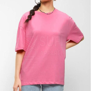 Camisetas Casuales de Talla Grande para Mujer, de Verano, que Absorben la Humedad, de Secado Rápido, Transpirables, 100% Algodón - Product Image 3