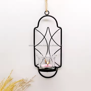 Iron Decorative Candlestick <b>Holder</b> Bulk Order <b>Wall</b> Mounted Stand <b>Holder</b> with Artificial <b>Candle</b> Home decor <b>candle</b> <b>holder</b> - Product Image 2