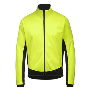<b>Men's</b> Reversible Full Zipper <b>Cycling</b> <b>Jacket</b> Windproof Quick Dry Eco-Friendly Long Sleeves MTB Bike OEM Sportswear Plus Size - Product Image 4