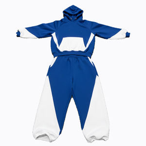 Conjunto Deportivo con Capucha para Hombre, Diseño Estampado con Efecto Lavado Ácido, Proveedor de Marca Privada Personalizada que Ofrece Conjuntos de Chaqueta y Pantalones Deportivos - Product Image 3