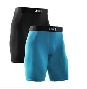 Pantalones Cortos de Compresión NK para Correr, Profesionales, con Bolsillo con Cremallera, Talla Grande, Negros, para Hombre - Product Image 2
