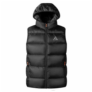 Gilet streetwear personnalisé pour homme – Coupe régulière, rembourré, sans manches, haute qualité, isolé, zippé, décontracté et respirant - Product Image 1