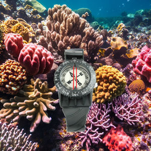 Brújula de Buceo Ligera de Aluminio, Herramienta de Navegación Submarina Fácil de Leer para Buceo, Diseño Duradero para Buceo Profundo - Product Image 3