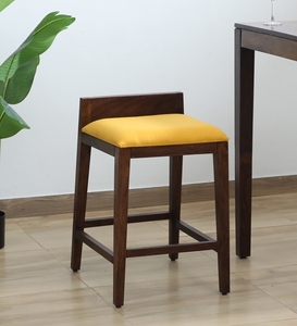 PU Leather Bar <b>Stool</b> Counter <b>Height</b> Kitchen Furniture Handcrafted Metal Base <b>Adjustable</b> Contemporary Design Commercial Use - Product Image 4