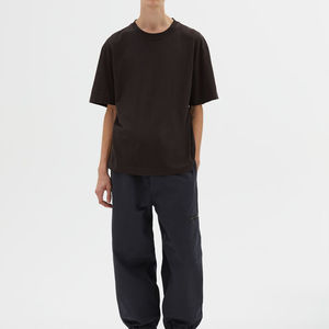 Camiseta Oversize de Alta Calidad, Estilo Urbano, Algodón Pesado para Fitness, Personalizable para Hombre, Venta al por Mayor, OEM Personalizado - Product Image 5