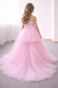 Vestido de Princesa con Red para Niñas, Vestido Negro y Rosa para Niñas de 9 a 11 Años, Vestidos de Fiesta para Niñas, Vestidos de Cumpleaños para Niñas, Fabricante al por Mayor - Product Image 4