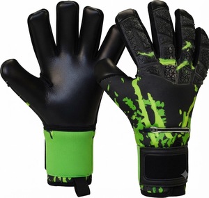High Performance Goalkeeper <b>Gloves</b> Finger Protection Strong Palm Grip Practice Sports Gear Quality Goalkeeper <b>Gloves</b> - Product Image 1