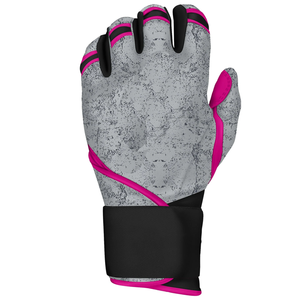 High Quality Right-Handed Baseball Batting Gloves Anti-Slip Grip Durable Leather Palm Comfortable Fit Professional Training <b>Game</b> - Product Image 2