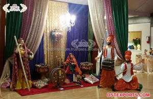 ปัญจาบเฮอริเทจตกแต่ง FRP รูปปั้นขายปัญจาบแต่งงาน Bhangra FRP รูปปั้นตกแต่งปัญจาบวัฒนธรรมไฟเบอร์รูปปั้น - Product Image 2