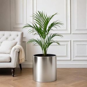 High Quality Stainless Steel Planter Pots with Mirror Polish Finish Rust Resistant Indoor Outdoor Flower Pots for Home & Garden - Product Image 4