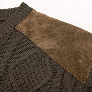 Pull en tricot pour homme au design populaire, logo sur le devant, respirant, chaud pour l'hiver, confortable, de haute qualité, style moderne - Product Image 6