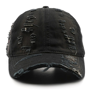 Gorras de Béisbol Vintage Personalizadas con Logotipo, de Mezclilla Lavada y Desgastada, de 6 Paneles, Impermeables, Estilo Casual, en Venta - Product Image 1
