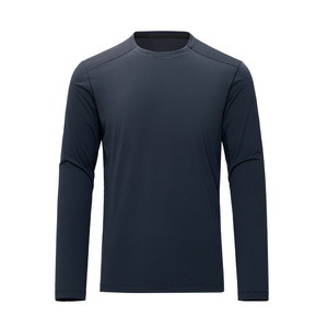 Fabricante Mayorista de Ropa Deportiva con Logotipo Personalizado, Camiseta Deportiva Transpirable de Manga Larga para Hombre, Camisetas OEM ODM - Product Image 4