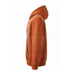 Sweat-shirt à capuche en coton imprimé DTG, coupe décontractée, pour un style décontracté et les sorties du week-end. - Product Image 4