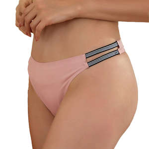 Braguitas Menstruales de Cintura Media para Mujer, a Prueba de Fugas, Transpirables, Antiestáticas, Lisas, de Algodón/Nailon/Spandex - Product Image 2