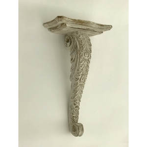 Étagère murale en bois au design antique pour la décoration de la maison, idéale pour le salon et le bureau. - Product Image 2