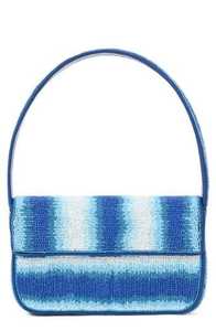 Sac à bandoulière personnalisé en perles bleues, fait main, concept de sac à main en perles, vente en gros - Product Image 3