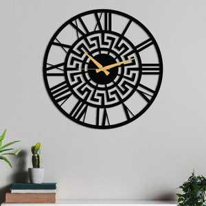 Horloge murale en métal tendance qui complète parfaitement les intérieurs modernes, industriels, rustiques et minimalistes sans effort. - Product Image 4