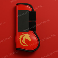Bottes de protection pour chevaux PRIMA durables en PVC, PU et néoprène – Protection des jambes du cheval pour usage sportif extérieur – Couleurs et modèles personnalisables