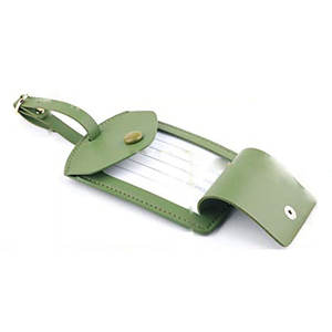 Etiqueta de equipaje personalizada al por mayor de cuero PU portátil para bodas, maletas, viajes, etiquetas de equipaje, etiquetas colgantes - Product Image 6