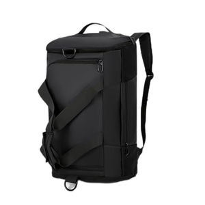 Sac de sport pour homme en polyester imperméable avec logo personnalisé, grande capacité, pour voyage, entraînement, fitness, yoga, basketball, sac à main robuste - Product Image 3