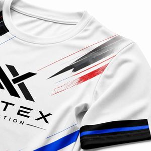 บริการ OEM เสื้อยืดกีฬาพิมพ์โลโก้ตามสั่ง เสื้อวิ่งผู้ชายระบายอากาศ แห้งเร็ว - Product Image 5