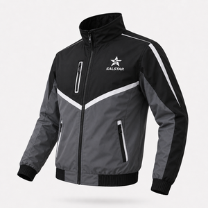 Premium Custom Windbreaker <b>Jacket</b> for Men and Women, Lightweight <b>Waterproof</b> Windproof Outdoor Size Available - Product Image 1