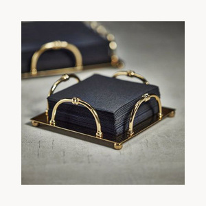 Stylish Metal And Wooden Napkin Holder New Arrival Customized Decorative <b>Dining</b> <b>Table</b> Tissue Organizer Premium Quality - Product Image 2