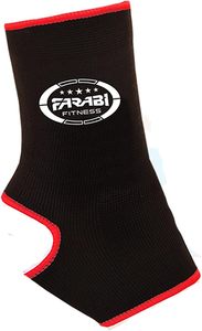 ขายส่งอุปกรณ์พยุงข้อเท้าแบบยืดหยุ่น FARABI SPORTS ปลอกรัดข้อเท้าแบบมีแรงกดกระชับ ผลิตจากโพลีเอสเตอร์ แห้งเร็ว ระบายอากาศได้ดี เหมาะสำหรับการชกมวย - Product Image 2