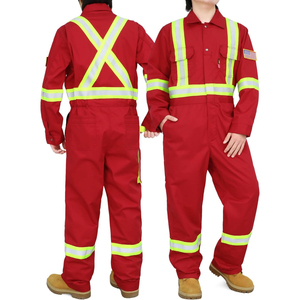 Overol de Trabajo Unisex de Poliéster de Alta Visibilidad, Overol de Seguridad Reflectante, Mono Industrial de Alta Visibilidad, Certificado Oeko-Tex - Product Image 6