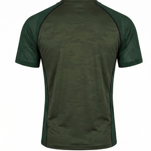 T-shirts de sport tricotés sans coutures tendance 2026 pour hommes, anti-transpiration, anti-bactériens, résistants aux squats, pour le yoga et le fitness (collection privée) - Product Image 3
