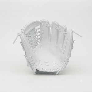 Gant de baseball en cuir unisexe pour adulte, modèle H-Web, pour droitier, doigts entièrement couverts, pour outfield, fermeture auto-agrippante, toutes saisons - Product Image 6