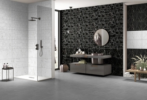 Revestimiento de Pared de Porcelana Esmaltada Tallada de Gran Formato Premium 600x1200 para Fachadas de Edificios Comerciales de Lujo - Product Image 2