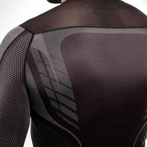 2026 Custom Logo Sublimation 100% Polyester High Neck Base Layer and Skin <b>Tight</b> Fitness Wears Wholesale Men Compression Shirts - Product Image 4