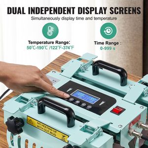 Pressa a Caldo a 2 Stazioni per 11 Tazze da 30oz, Riscaldamento Rapido, Controllo Doppio Indipendente, Nuovo Combo - Product Image 4