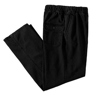 Jeans de Mezclilla Negros de Pierna Recta para Hombre, Cintura Alta, Corte Regular, Estilo Casual de Algodón, Ropa de Otoño - Product Image 6