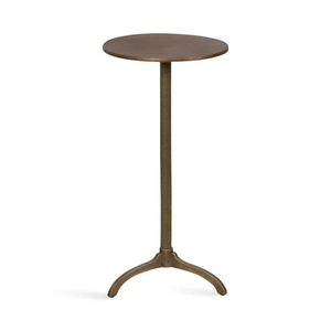 Contemporary Brass Coffee <b>Table</b> <b>Round</b> Top Modern Metal Frame Living Room Furniture Handmade Design <b>Side</b> <b>Tables</b> - Product Image 3
