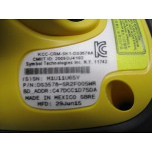 Escáner de Código de Barras Symbol DS3578-SR2F005WR KIT CON - Equipo y Piezas de Semiconductores de Confianza de Tradicción Global - Product Image 4