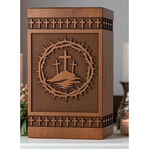 Wooden Urn for Pets – Dog and Cat Ashes <b>Memorial</b> urn <b>Memorial</b> <b>Keepsake</b> by AYAANS - Product Image 4
