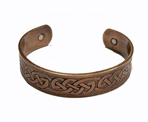 Pure <b>Copper</b> Multi Engraved Design Cuff Thick <b>Bracelet</b> Antique <b>Copper</b> <b>Bracelet</b> <b>For</b> Women And <b>Men</b> Wholesale Handmade Trend Jewelry - Product Image 1