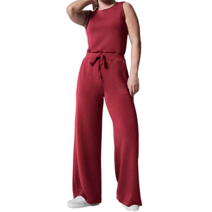 Mono de manga larga para mujer, mono informal de una pieza, mono suave, ropa de moda de ajuste relajado, ropa de temporada, ropa cómoda - Product Image 1