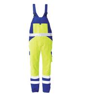 Overoles de Trabajo de Alta Visibilidad para Hombre RICSA INTERNATIONAL, Certificación CE, Detección de Agujas, Franjas Reflectantes Amarillas y Azules, Resistentes al Calor