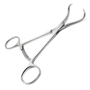 Premium Grade Orthopedic Curved Surgical Ratchet 5.5 Inch Bone Reduction Forceps Rongeur Chisel Manual Steel By <b>Blush</b> Surgical - Product Image 6