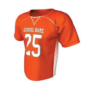 Uniforme de lacrosse personnalisable unisexe, léger, réversible, imprimé, en polyester de haute qualité, imperméable et à séchage rapide, modèle haut de gamme - Product Image 5